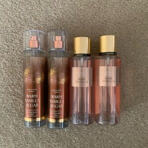 Four BBW/VS Body Mists